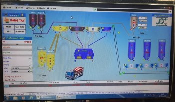 Nâng cấp phần mềm trạm trộn bê tông 90m3/h phú quốc